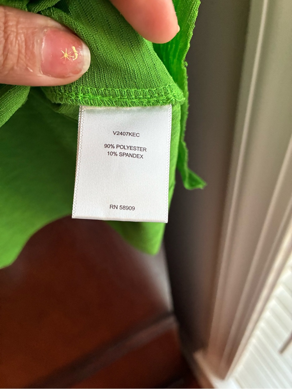 Chelsea & Violet Bright Green Sleeveless Textured Top | Size Small - Picture 4 of 8